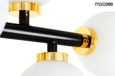 Moosee MOOSEE lampa wisząca COSMO LEVEL M - czarna, złota