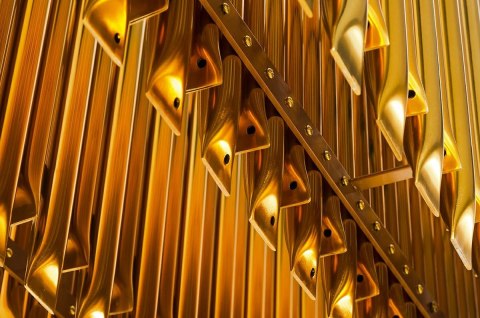 Moosee MOOSEE lampa wisząca GALLIANO LONG ciemne złoto