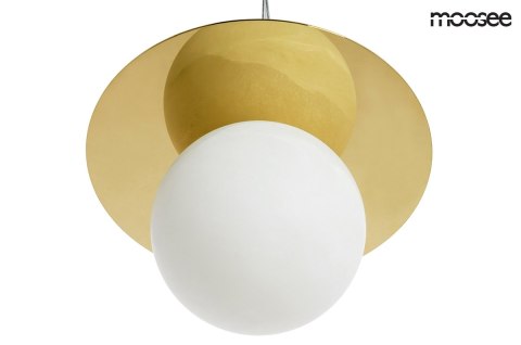 Moosee MOOSEE lampa wisząca HALO - złota
