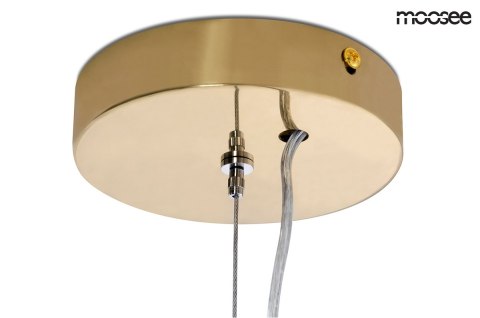 Moosee MOOSEE lampa wisząca HALO - złota