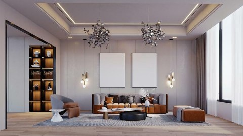 Moosee MOOSEE lampa wisząca MONETE SINGLE chrom