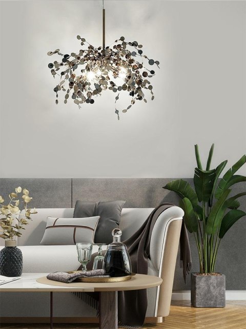 Moosee MOOSEE lampa wisząca MONETE SINGLE chrom