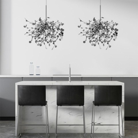 Moosee MOOSEE lampa wisząca MONETE SINGLE chrom