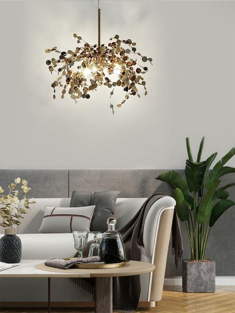 Moosee MOOSEE lampa wisząca MONETE SINGLE złota