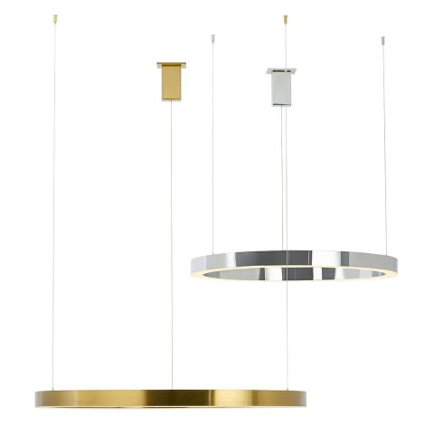 Moosee MOOSEE lampa wisząca RING 80 srebrna