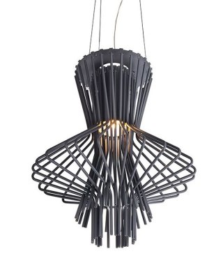 Moosee MOOSEE lampa wisząca STRAW szara