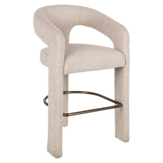 Richmond Interiors RICHMOND krzesło barowe BELLE 66 beżowe