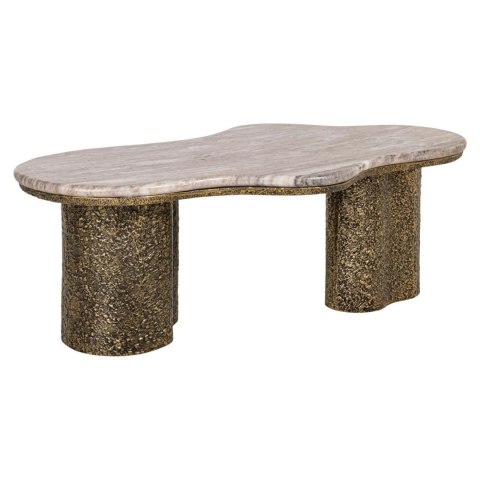 Richmond Interiors RICHMOND stolik kawowy ABANDOS antyczny mosiądz