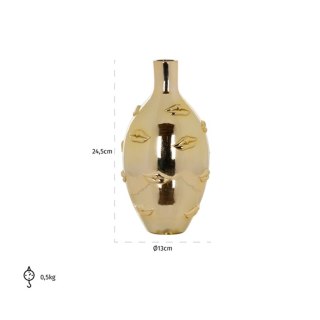 Richmond Interiors RICHMOND wazon KISSES L złoty