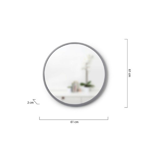 Umbra UMBRA lustro wiszące HUB 61 szare