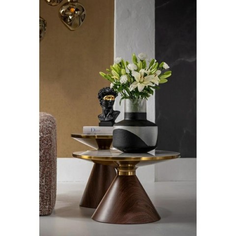 Kare Design KARE stolik CONO WALNUT 50