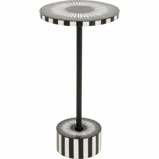 Kare Design KARE stolik IRIS 25 biało-czarny