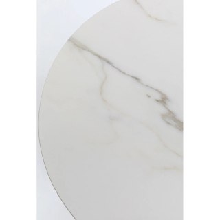 Kare Design KARE stolik NUBE TULIP 45 biało-złoty