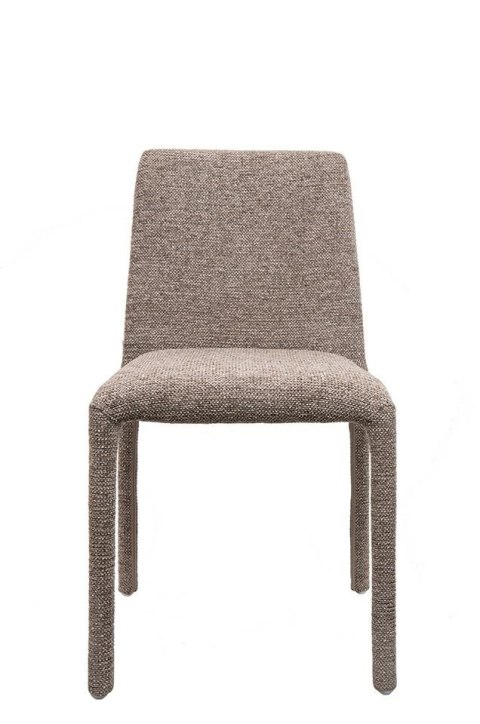 King Home Zestaw 2 krzeseł ALYA brązowy / taupe