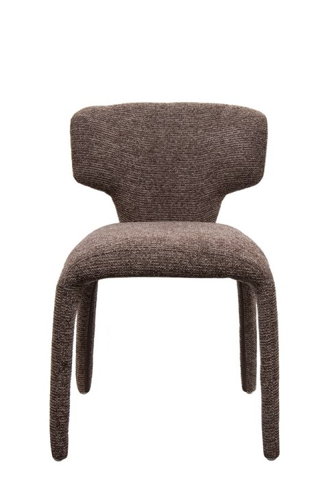 King Home Zestaw 2 krzeseł APULIA brązowy / taupe