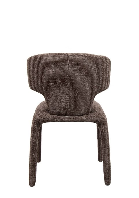 King Home Zestaw 4 krzeseł APULIA brązowy / taupe