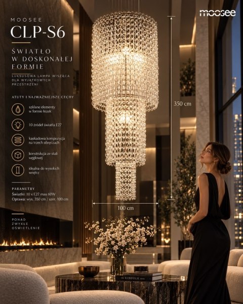 Moosee MOOSEE lampa wisząca CLP-S6