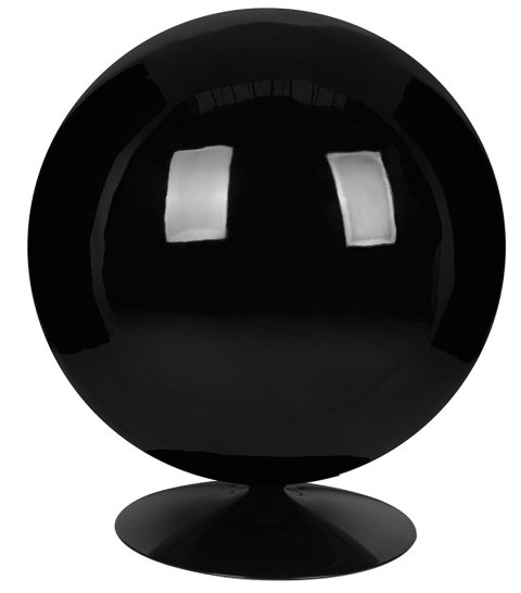 Fotel BALL BLACK czerwony - włókno szklane, metal