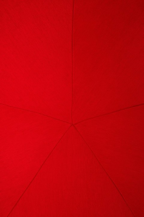 Fotel BALL BLACK czerwony - włókno szklane, metal