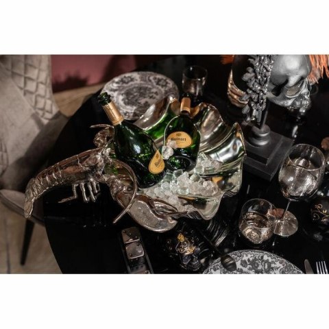 Kare Design KARE chłodziarka na napoje / patera LOBSTER srebrna