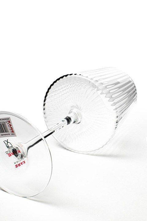 KARE komplet 4 kieliszków do wina RIFFLE 760 ml