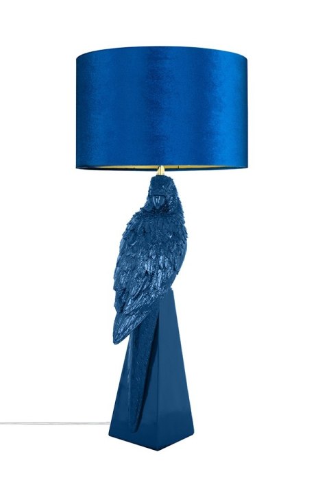 Kare Design KARE lampa stołowa PARROT 84 cm niebieska