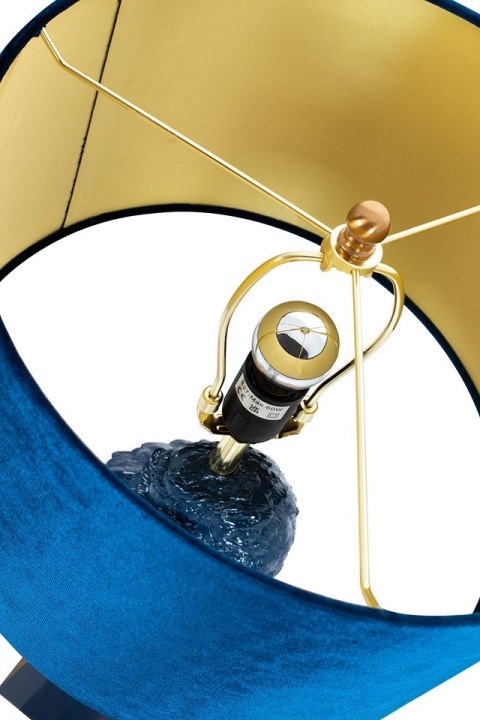 Kare Design KARE lampa stołowa PARROT 84 cm niebieska