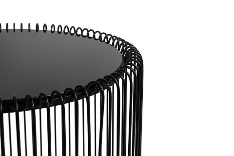 Kare Design KARE zestaw stolików kawowych WIRE 44 cm czarny