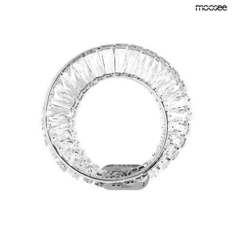 Moosee MOOSEE lampa ścienna WAVE chrom