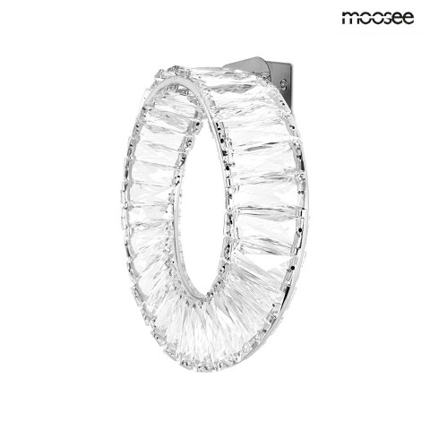 Moosee MOOSEE lampa ścienna WAVE chrom