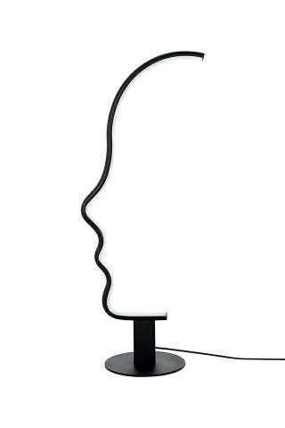 MOOSEE lampa stołowa FACE TABLE czarna