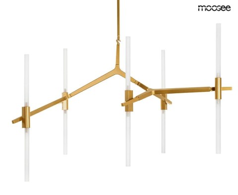 Moosee MOOSEE lampa wisząca CANDELABR 10 złota