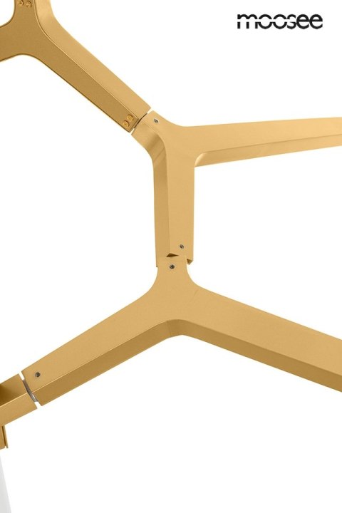 Moosee MOOSEE lampa wisząca CANDELABR 10 złota
