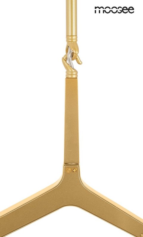 Moosee MOOSEE lampa wisząca CANDELABR 10 złota