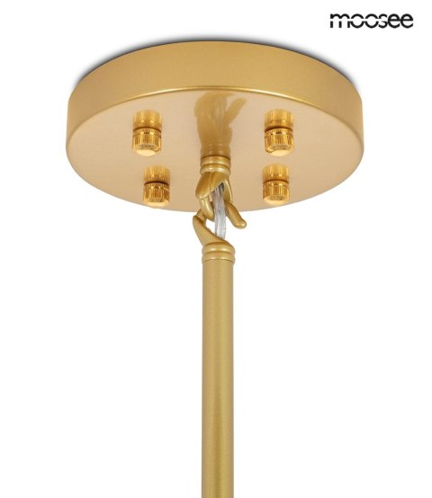 Moosee MOOSEE lampa wisząca CANDELABR 10 złota
