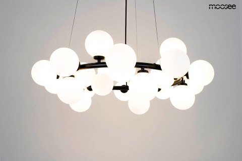 Moosee MOOSEE lampa wisząca COSMO 72 czarna
