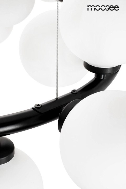 Moosee MOOSEE lampa wisząca COSMO 72 czarna
