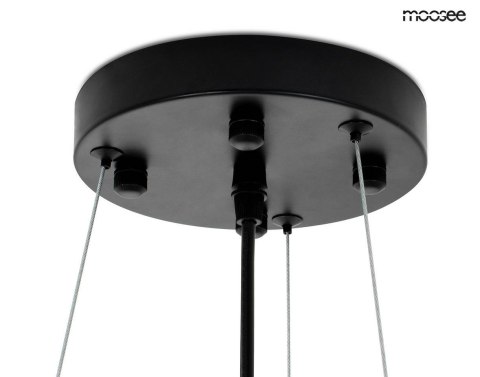Moosee MOOSEE lampa wisząca COSMO 72 czarna