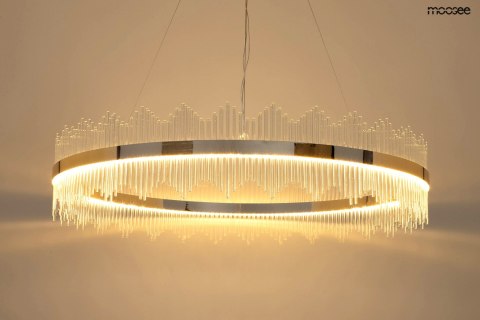 Moosee MOOSEE lampa wisząca FLORENS 120 złota