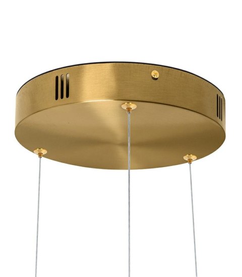 Moosee MOOSEE lampa wisząca RING 40 + 60 + 80 złota na jednej podsufitce