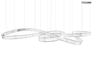Moosee MOOSEE lampa wisząca WAVE 380 chrom