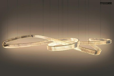 Moosee MOOSEE lampa wisząca WAVE 380 chrom
