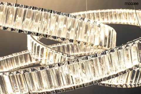 Moosee MOOSEE lampa wisząca WAVE 80 chrom