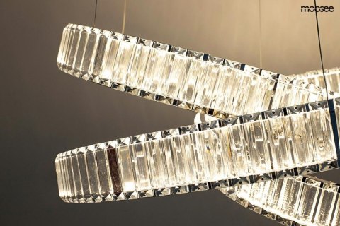 Moosee MOOSEE lampa wisząca WAVE 80 chrom