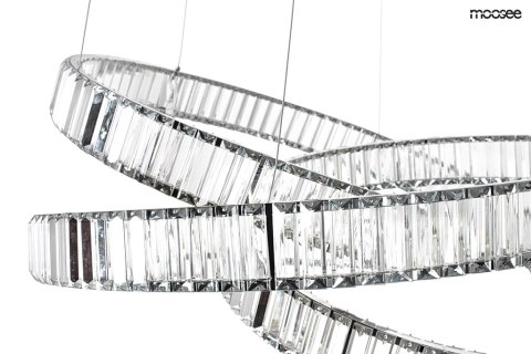 Moosee MOOSEE lampa wisząca WAVE 80 chrom