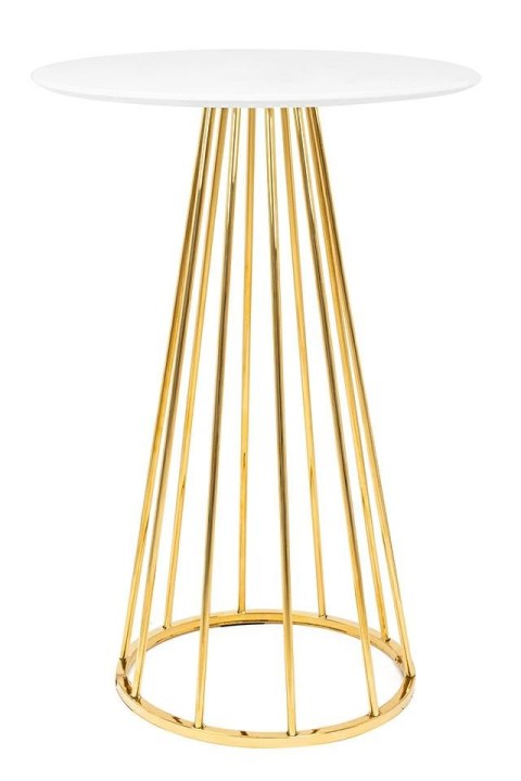 Stolik barowy GLAM 60 biały