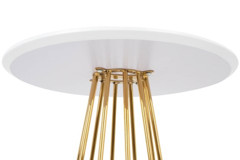 Stolik barowy GLAM 60 biały