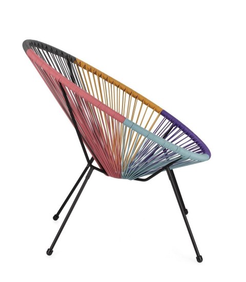 BIZZOTTO krzesło ogrodowe PARKER wielokolorowe