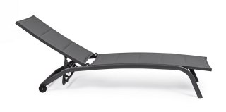 BIZZOTTO leżak ogrodowy CLEOPAS szary