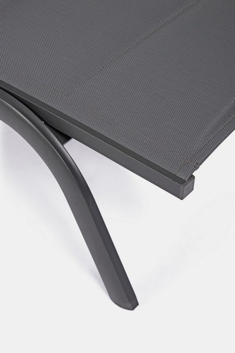 BIZZOTTO leżak ogrodowy CLEOPAS szary